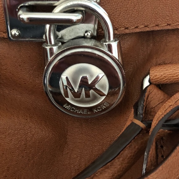 Michael Kors Hamilton Cognac Tote - Picture 2 of 7